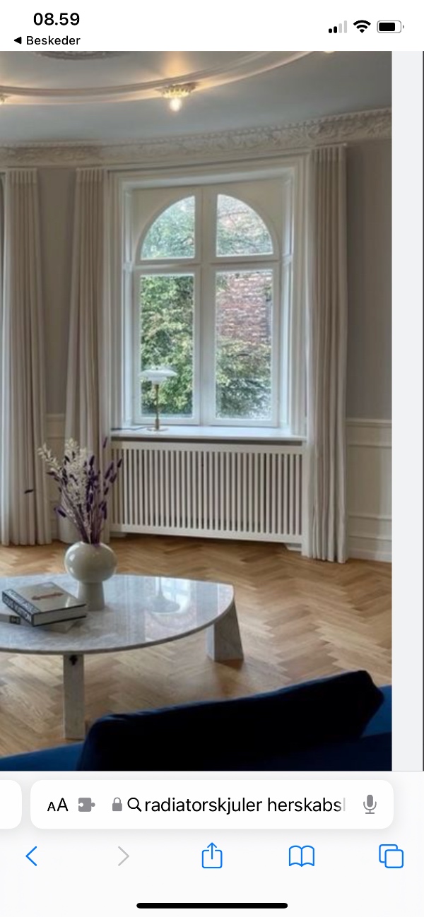 Bygning af radiatorskjuler