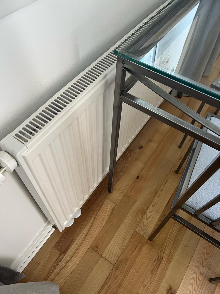 Malet 3 stk Radiatør ( Hvid )