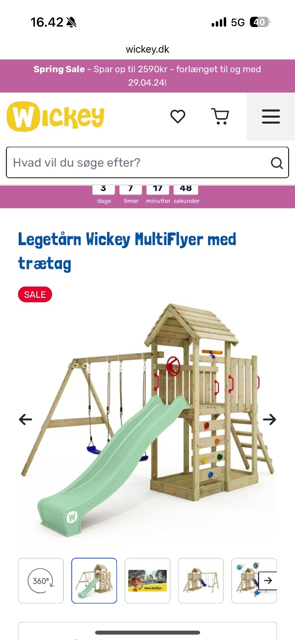 Opsætning af legeplads