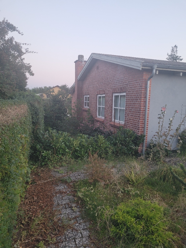 Filsning af ydermur ca. 75 kvm.