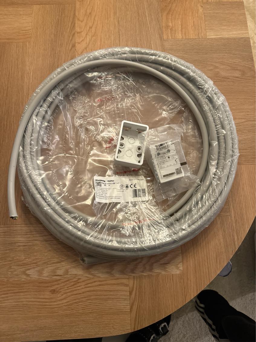 Instalation af stikkontakt med jord