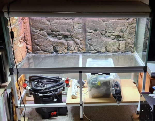 Hjælp ! Jeg søger 2 personer + en kassevogn der kan flytte et akvarie fra en førstesals lejlighed i