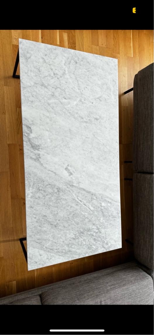 Flytte lænestol og sofabord