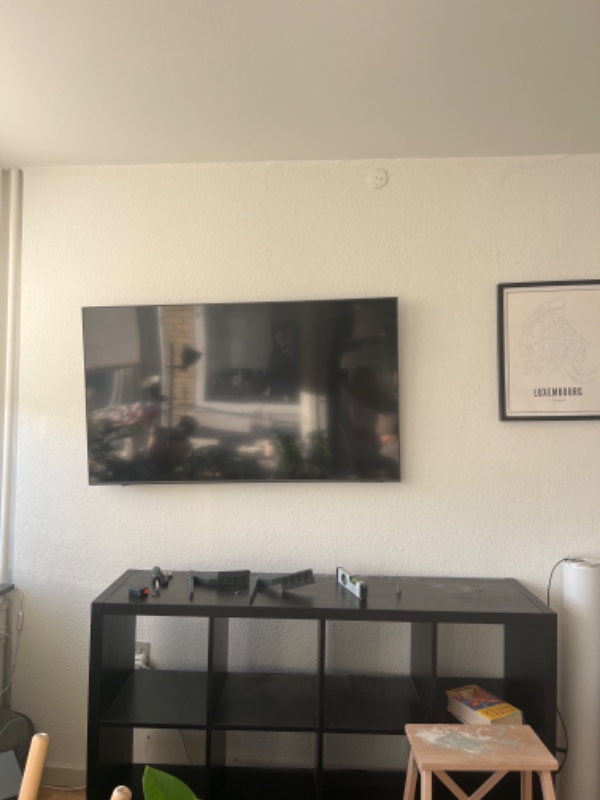 Vægmontering af TV