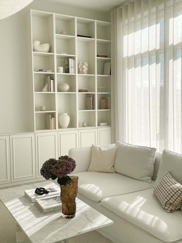 Bygge indbygget reol