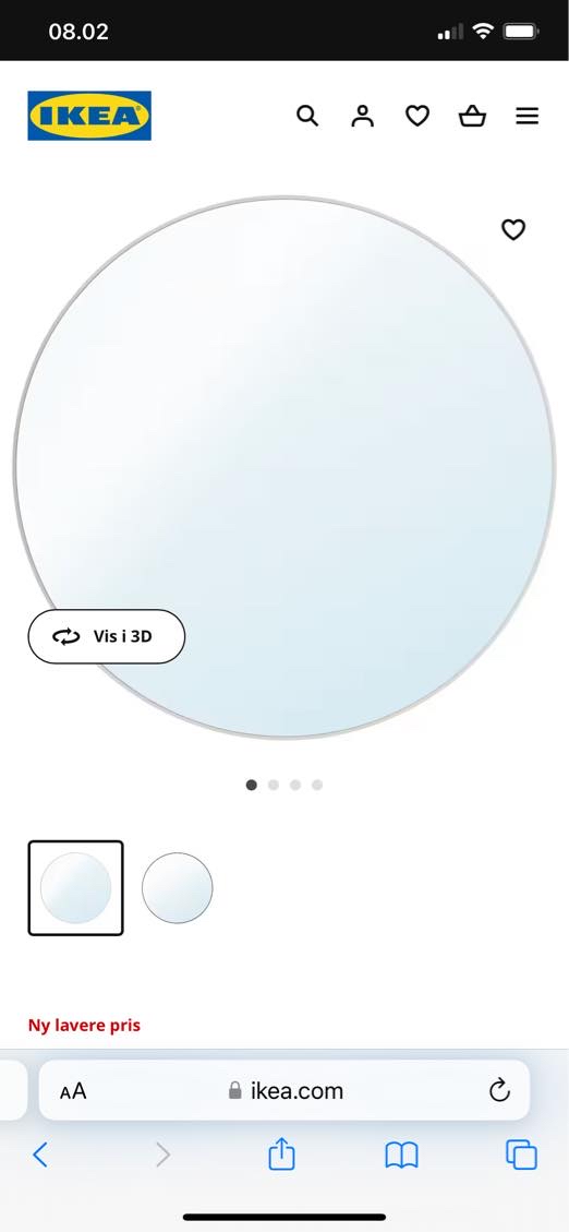 Hjælp til at hænge er spejl op i min gang