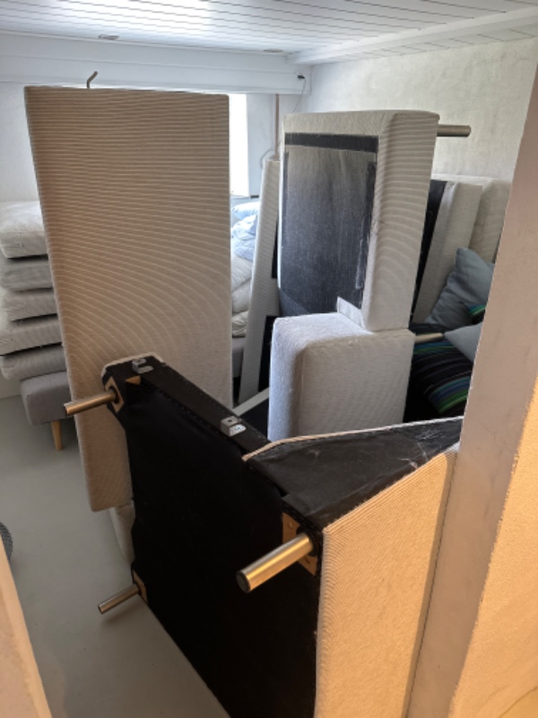 Bortskaffe hjørnesofa