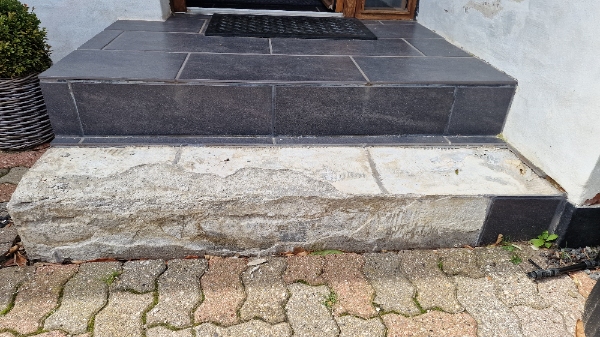 Reparation af et trappetrin