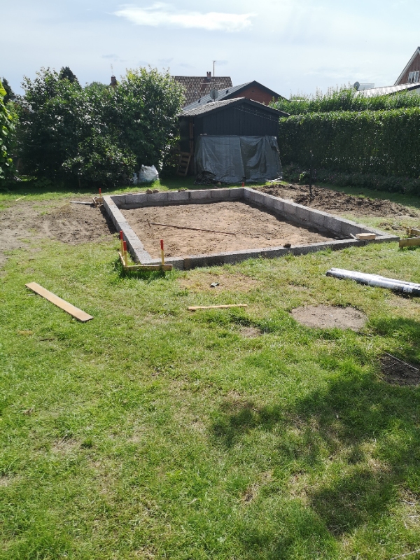 Stampe underlag for fliser, 19m2