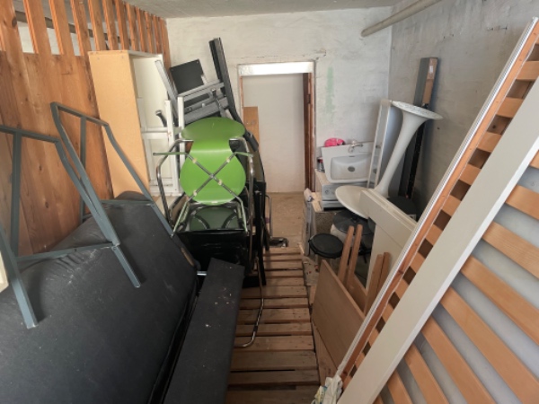 Kælderrum tømmes & bortskaffelse af ting