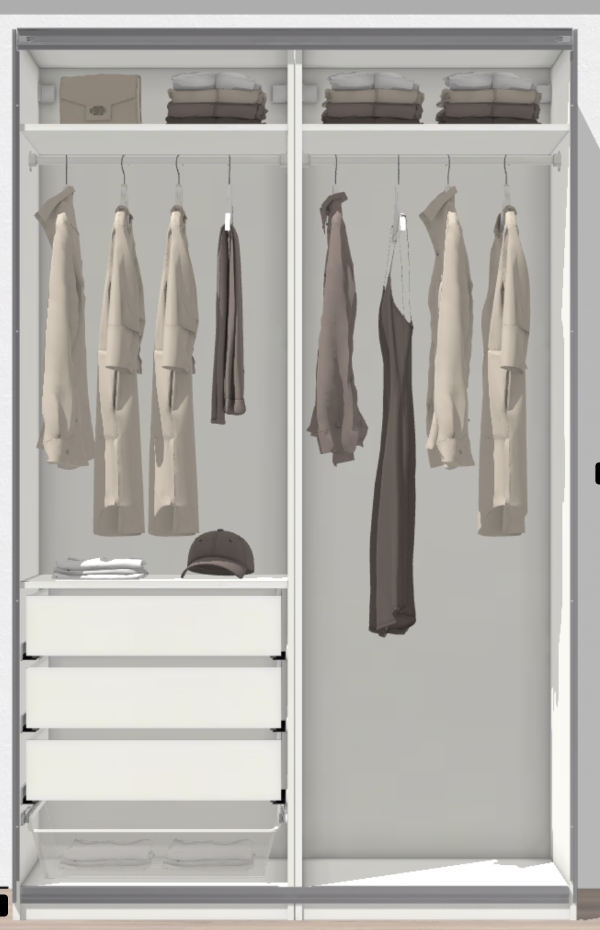 ikea pax skab