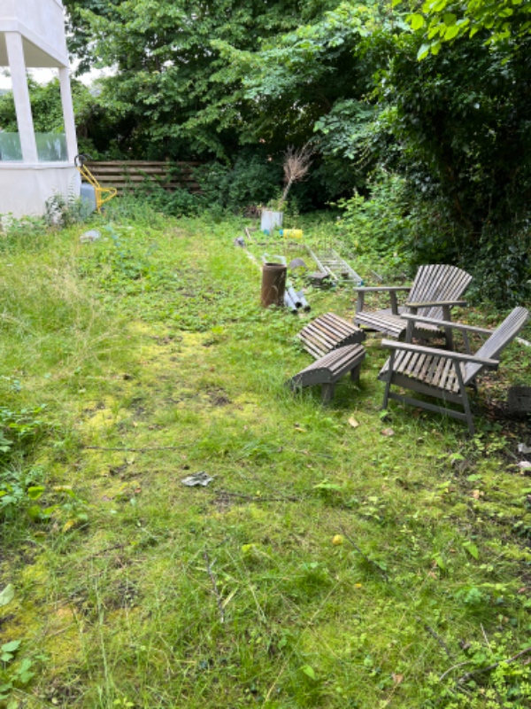 Haveoprydning og affaldskørsel