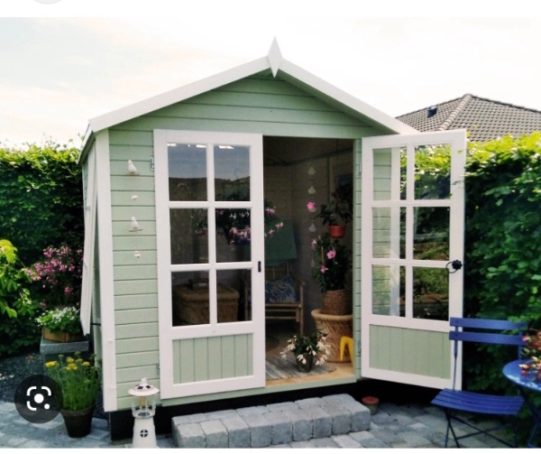 Opførsel af tehus fra Sølund Huse