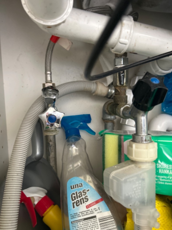 VVS-installation: brusetermostat og køkkenarmatur