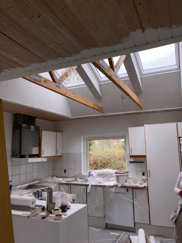 Malerarbejde - lyskasse