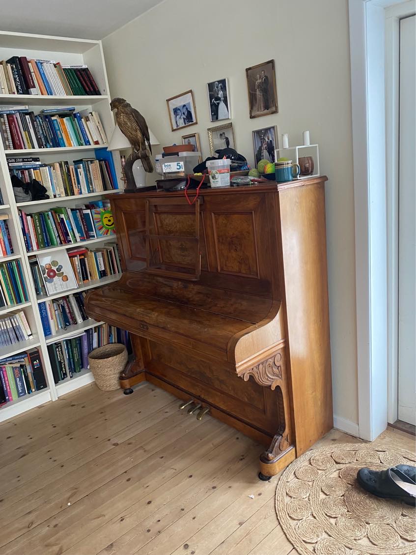 Flytte et klaver fra Sorø til Vanløse
