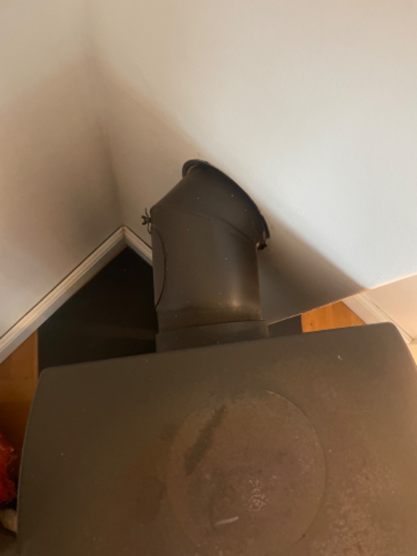 Montering af brændeovn