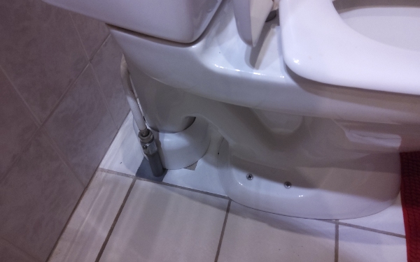 Udskiftning af toilet