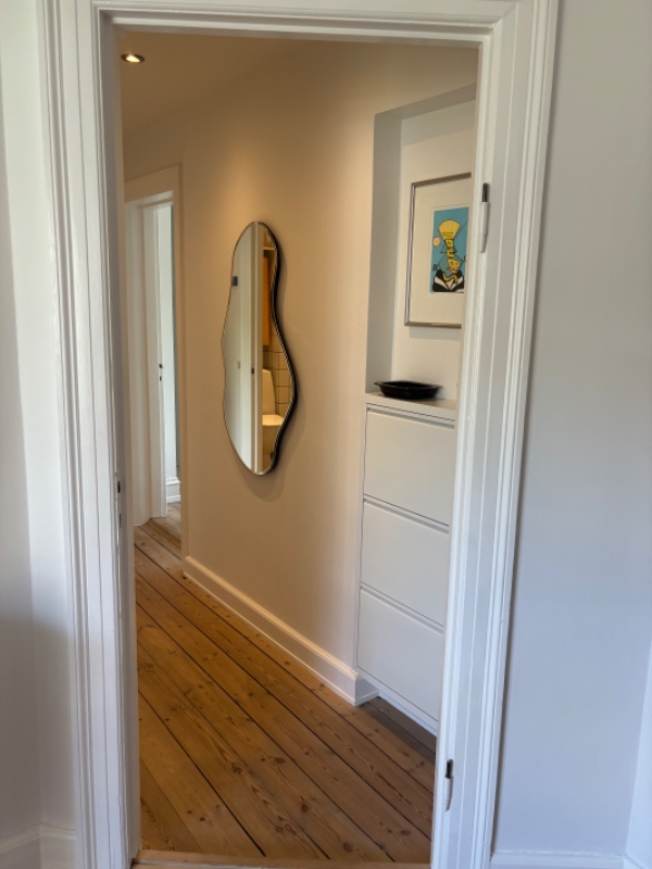 Gulvslibning i lejlighed, 60 kvm