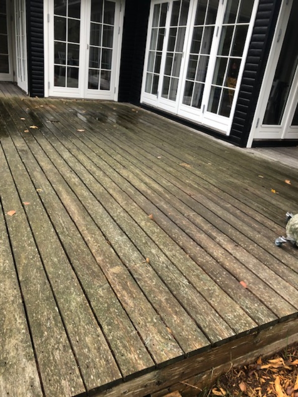 Udskiftning af 80 kvm træterrasse ved sommerhus