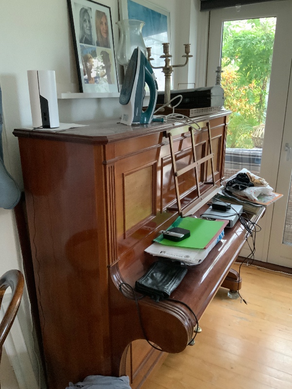 Bortskaffelse af klaver til genbrugsstation