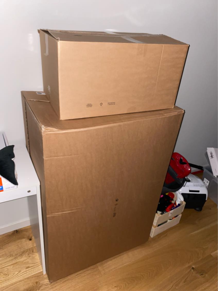 Returnere IKEA stol og skammel