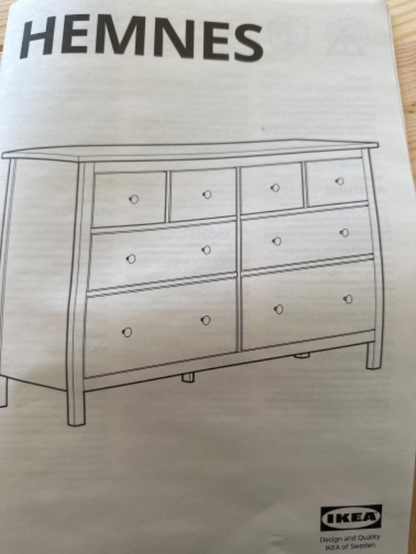 Skal have bygget en ny kommode