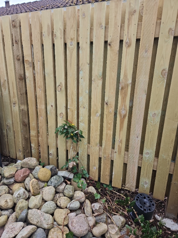 Opsætning af plankeværk