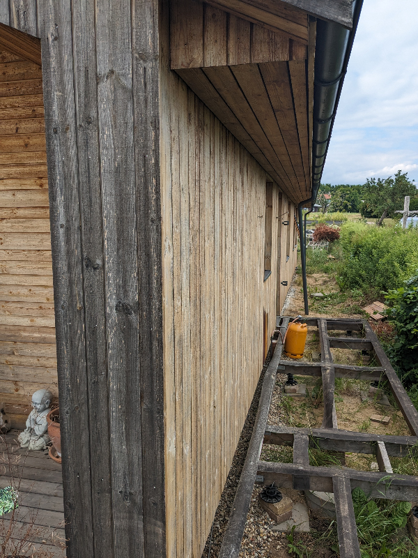 Bygning af træterrasse