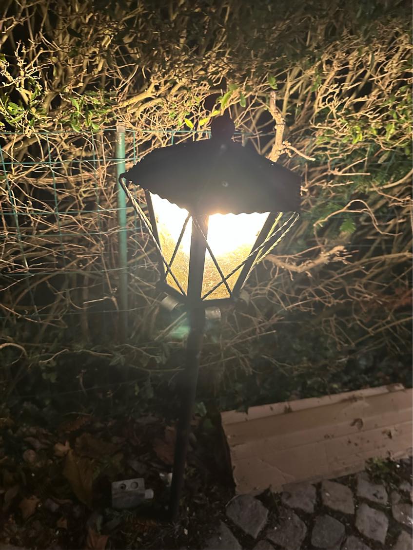 Udskiftning til klar glas i havelamper