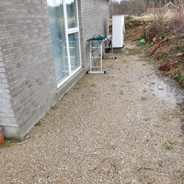 Gravearbejde til flisebelægning