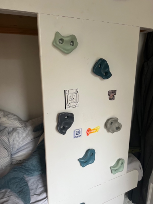 Nedtage væghængt overkøje