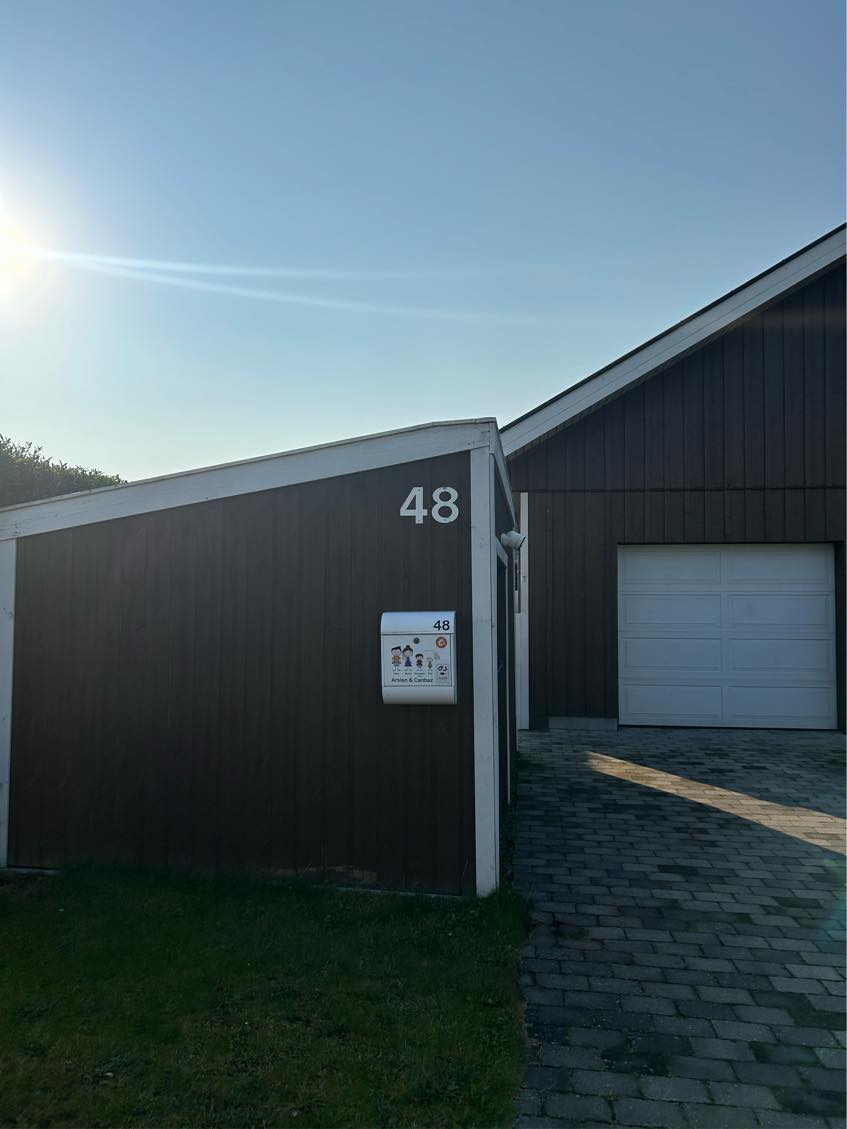 Udvendig maling af træhus