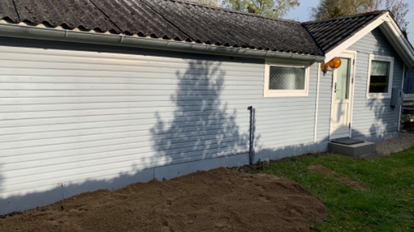 Jeg vil gerne have beklædt mit hus med plader som ikke skal males eller vedligeholdes