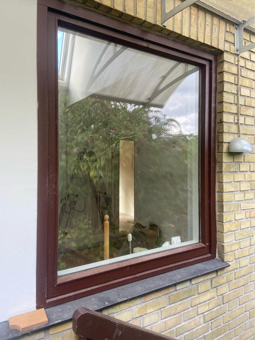 Maling af udendørsvinduer