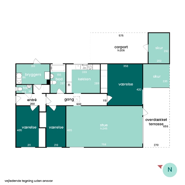 Opbrydning af beton og bortskaffelse