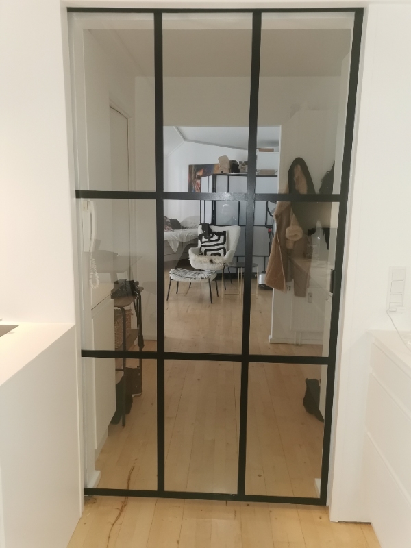 Opsætning af skillevæg