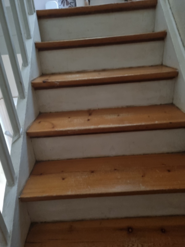 Maling af trappeopgang