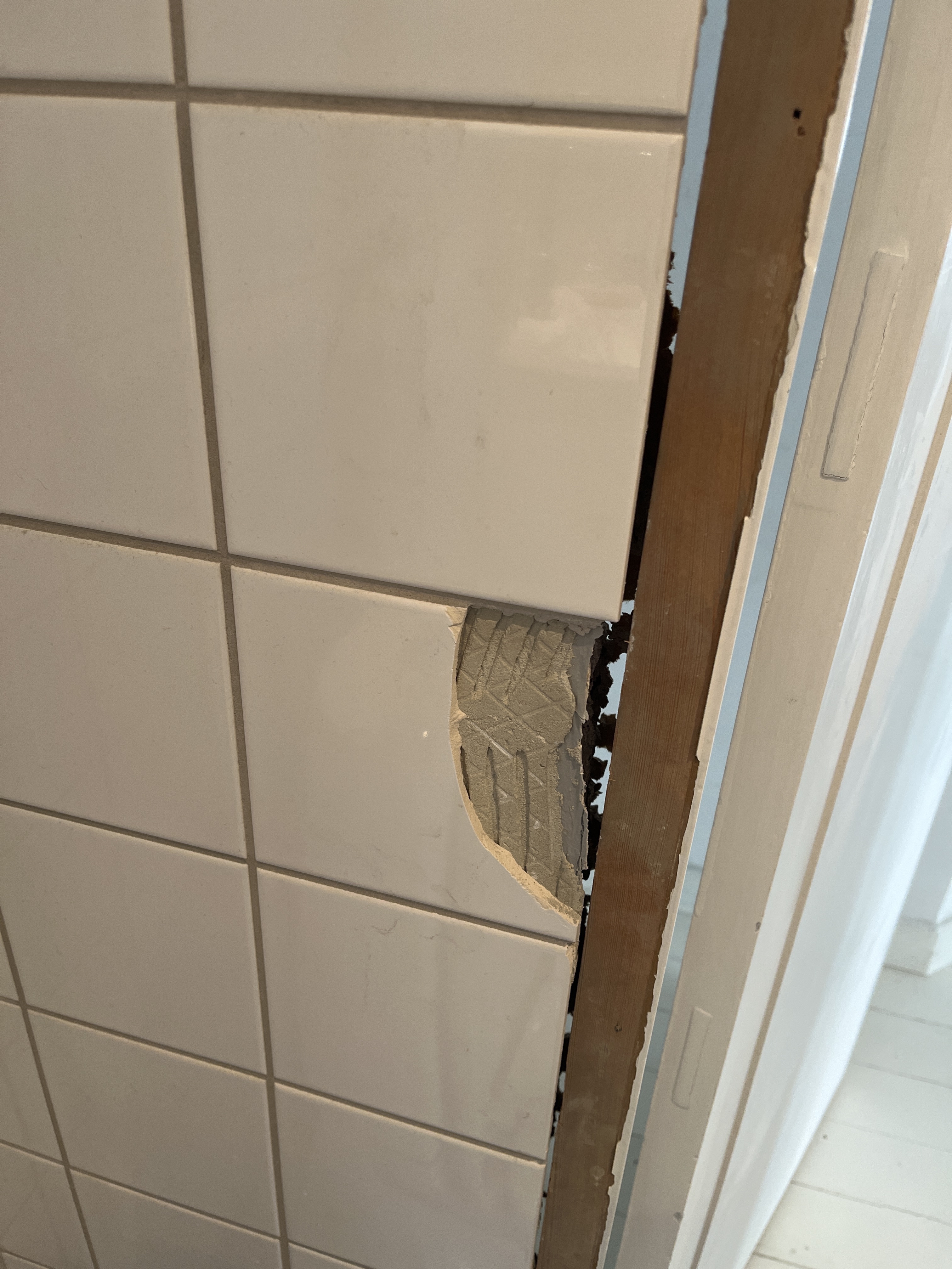 Jeg skal have skifter 10 halve badeværelses fliser