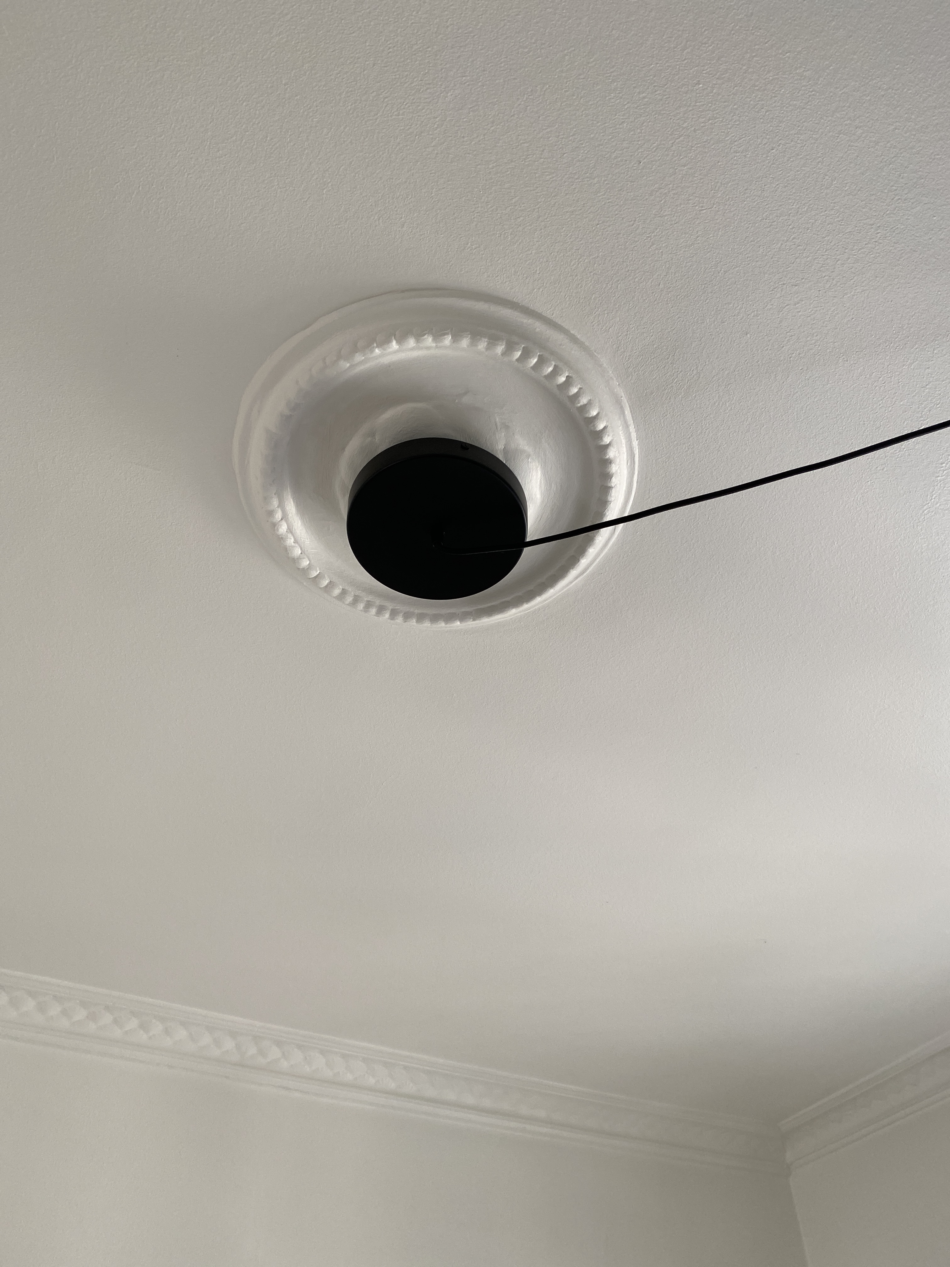 Nedtagning og opsætning af loftslampe