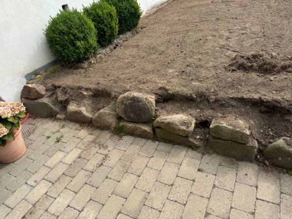 Afhentning af kampesten