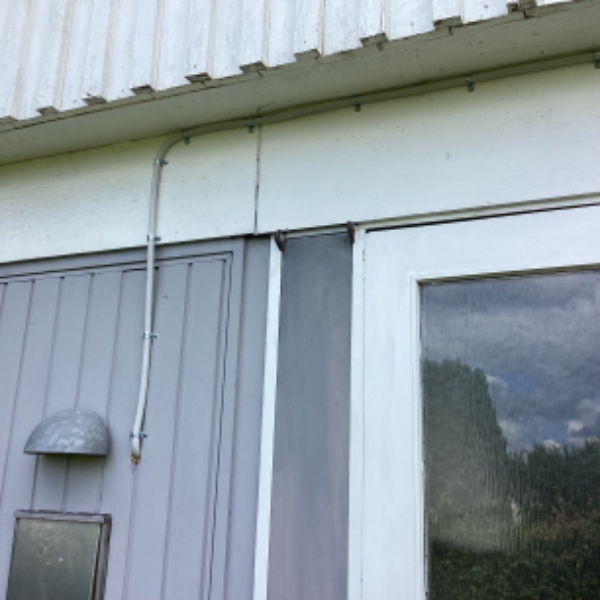 Omlægning af kabel til ladebox