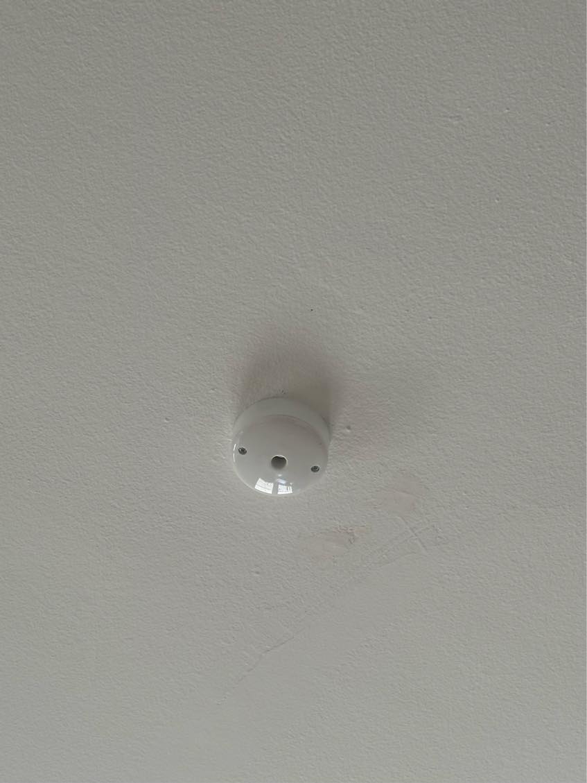 Opsætning af en spisebordslampe