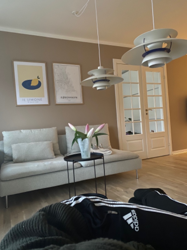 Flytte to loftlamper til et andet sted i stuen