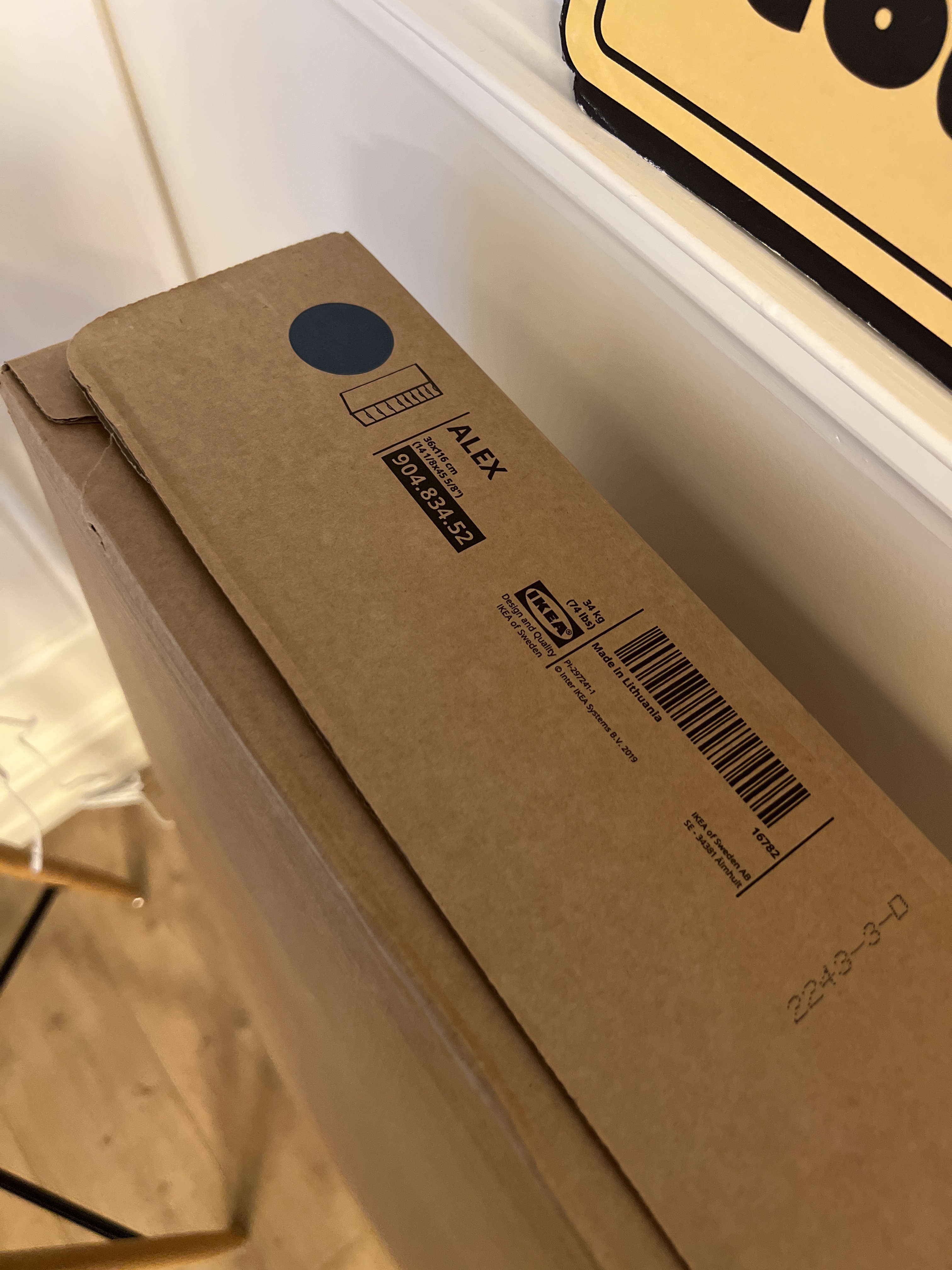 Samling af Ikea kommode