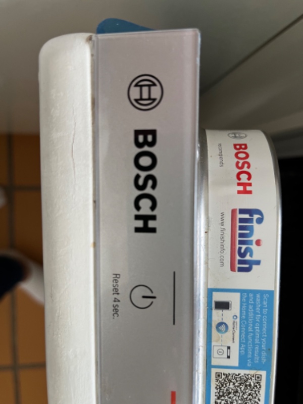 Bosch opv.m fejl på vandafløb + fö cera toilet skylleknappen