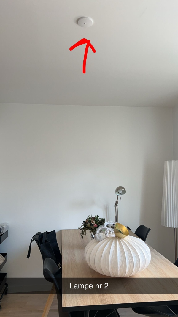 Ophængning af lamper i gipsloft