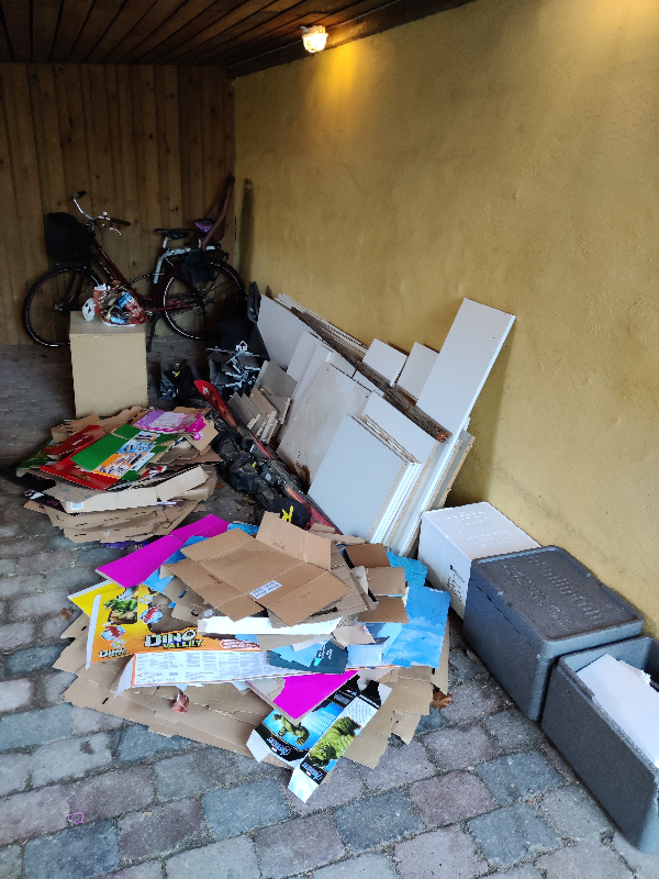 Kør mine ting på genbrugsstationen