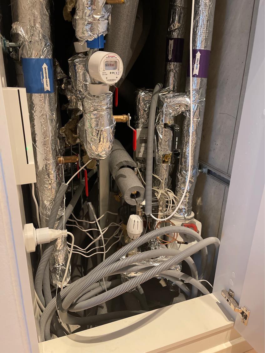 Udskiftning af vandrør