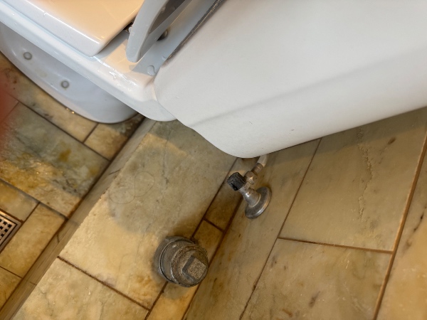 Installation af toilet